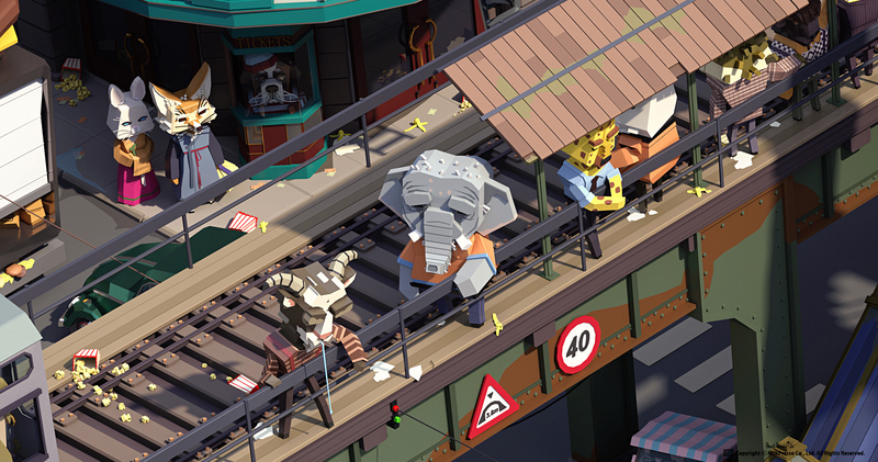 Illustration for article titled There's A Whole World Living In This Low-Poly Art